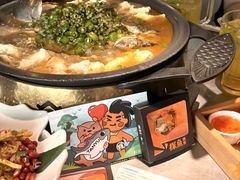 -探鱼·鲜青椒爽麻烤鱼(银泰城店)