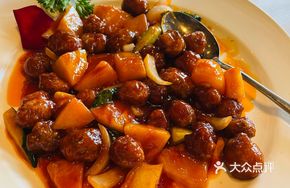 Peach Sweet and Sour Pork