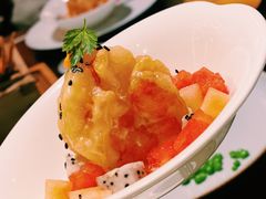 芝麻虾球-杭州西子湖四季酒店·金沙厅