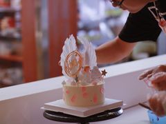 -咖咖熊蛋糕定制·英国蓝风车动物性淡奶油