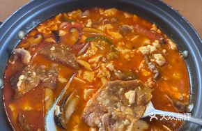 Beef Seafood Tofu Soup