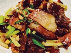 蕨粑炒腊肉-山石榴·贵州菜(丰盛里店)