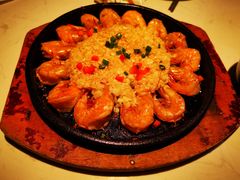 铁板烤虾-卯时·龙光雅宴·精致锡帮菜(惠山古镇店)
