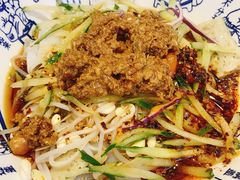 招牌肉酱凉皮-西北杂粮筐手工面凉皮(来福士店)