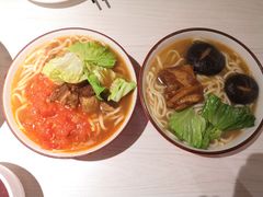 番茄牛肉剪刀面-九毛九西北菜(百信广场店)
