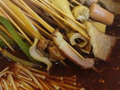 -拈签一笑黄牛肉辣卤串串