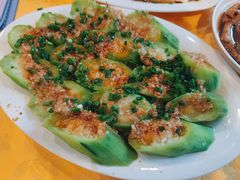 蒜蓉蒸丝瓜-老字号蛇口德记烧腊饭店·海鲜加工