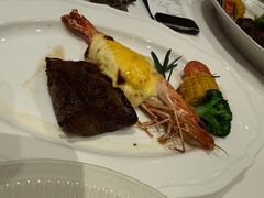 黑牛雪花牛排拼黑虎虾-波特曼西餐厅(南岗店)
