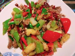 小炒黄牛肉-侯家庄阿才有品私房菜馆