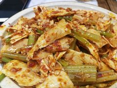 麻辣牛板筋-清真.德枭炕肉店.青海菜(大新街夜市店)