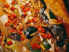 -探鱼·鲜青椒爽麻烤鱼(广州欣荣广场店)