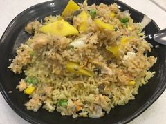 芒果三文鱼炒菜-和平馆·地道港澳茶餐厅(西门口店)