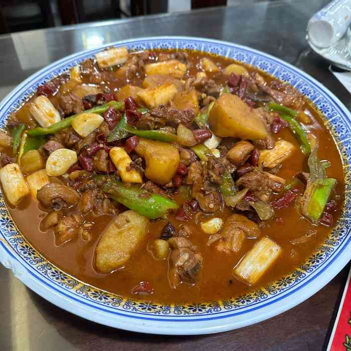 福顺祥大盘鸡(临潼店)-"一家网红店,也是抖音上刷到,路过临潼就顺.