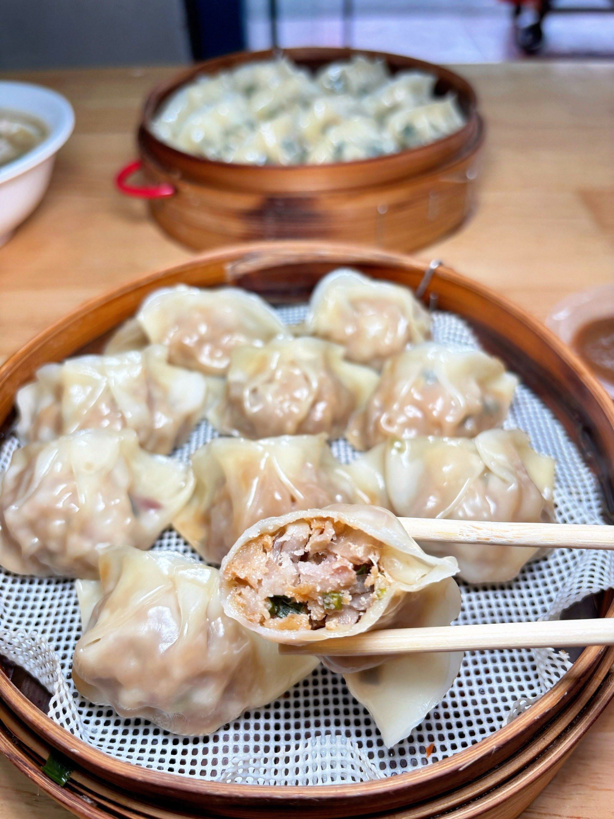 芋头馅的饺子太太太好吃啦