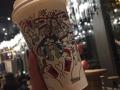 太妃榛果拿铁咖啡-星巴克臻选(湖滨道店)