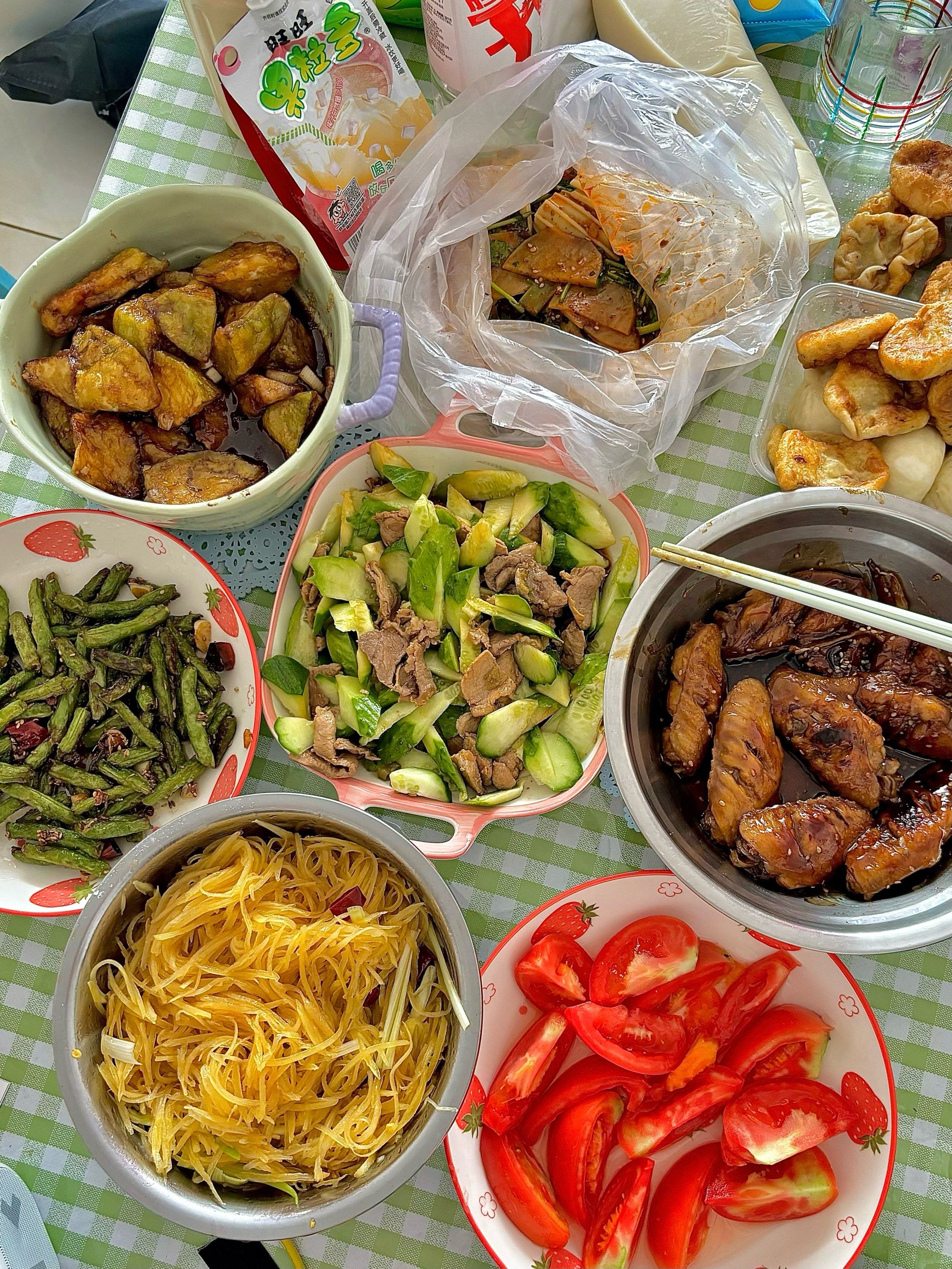 好朋友给我做的家常菜!