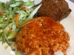 鸡腿饭-北大家园食堂