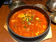 韩式嫩豆腐汤-春熙台韩国料理·章鱼肥牛(西丽店)