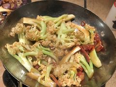 干锅有机花菜-新白鹿餐厅(城西银泰城店)