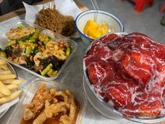 草莓布丁绵绵冰-水牛奶皇后糖水铺(深圳总店)