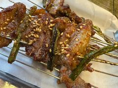 蒜苔羊排-老味烧烤(总店)