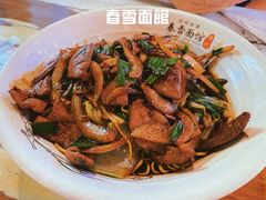 猪肝拌川-春雪面馆(转塘店)