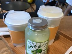 -36抹茶·千层与鲜果茶(欢乐海岸店)
