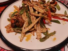嘶哈扇贝肉爆竹笋尖-鲜味食族水产·海鲜餐厅