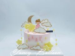 -卡比儿童蛋糕·心意定制·低脂零卡糖动物奶油FancyBALLOON(滨海店)