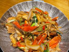 白兰地辣炒鳕蟹-蟹将军日本料理(中南路店)