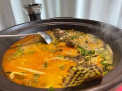 青椒紫苏煮桂鱼-时间仓(月湖公园店)