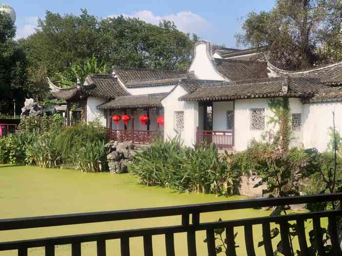 洪钟别业-"在西溪湿地深处,停好车还要继续走一段距离.