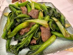 菜心炒牛肉-惠爱餐厅