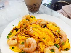虾仁葱花滑蛋饭-深仔记茶餐厅(亚士厘道店)