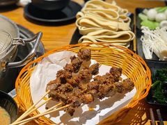 烤牛肉串-潮味四季潮汕牛肉火锅(来凤街店)