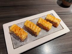 焦糖三文鱼寿司箱押-炙柒Sekinana·精致料理 烧鸟·铁板烧(皇庭广场店)