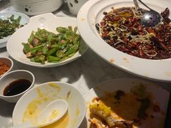 干煸肉末四季豆-蔴将·川菜(黄龙万科店)