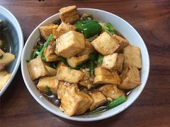 红烧山泉水豆腐-竹语饭香·原生态农庄·烧鸡·竹筒饭·河鲜(森林海白水寨店)