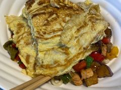 茄子肉丁小公鸡双拼拌面-文三里屯面馆(三里屯店)