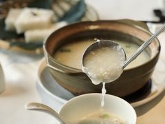 生滚葵花鸡粥-白天鹅宾馆-宏图府餐厅