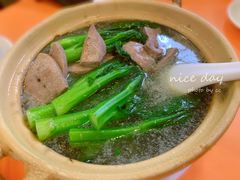 菜心猪肝煲-雅苑餐厅(朝天路店)