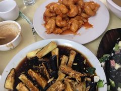 蛤蜊肉拌茄子-华春餐馆(鱼山路店)