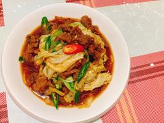 酥肉烩白菜-巴依老爷新疆美食(清华东门店)