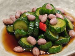 脆乳黄瓜拌花生-大盐帮川菜馆(长楹天街店)