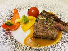 碳烤进口眼肉配时蔬-YUE·6·西式融合餐厅(外滩六号店)