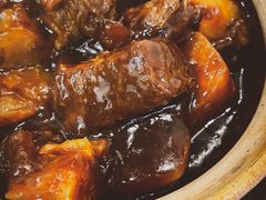 牛腩牛筋萝卜煲-熠盛粤味·顺德桑拿鸡(永康路店)