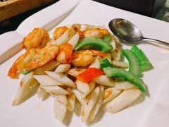 山药煎大虾-巴音浩日娲·蒙餐(双林东路店)