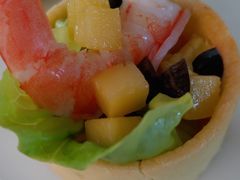 French&nbsp;shrimp&nbsp;tart&nbsp;&nbsp;法式鲜虾塔-深圳温德姆至尊酒店·大堂吧·户外花园