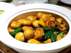 金钟蘑菇海鲜炖秋葵-尚一汤·粤菜海鲜(环球港店)