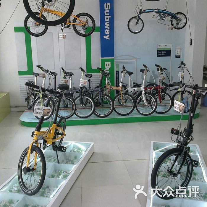 大行折叠自行车